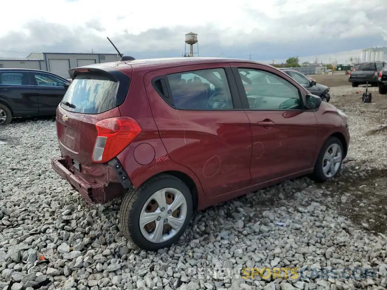 3 Photograph of a damaged car KL8CB6SA9NC006507 CHEVROLET SPARK 2022