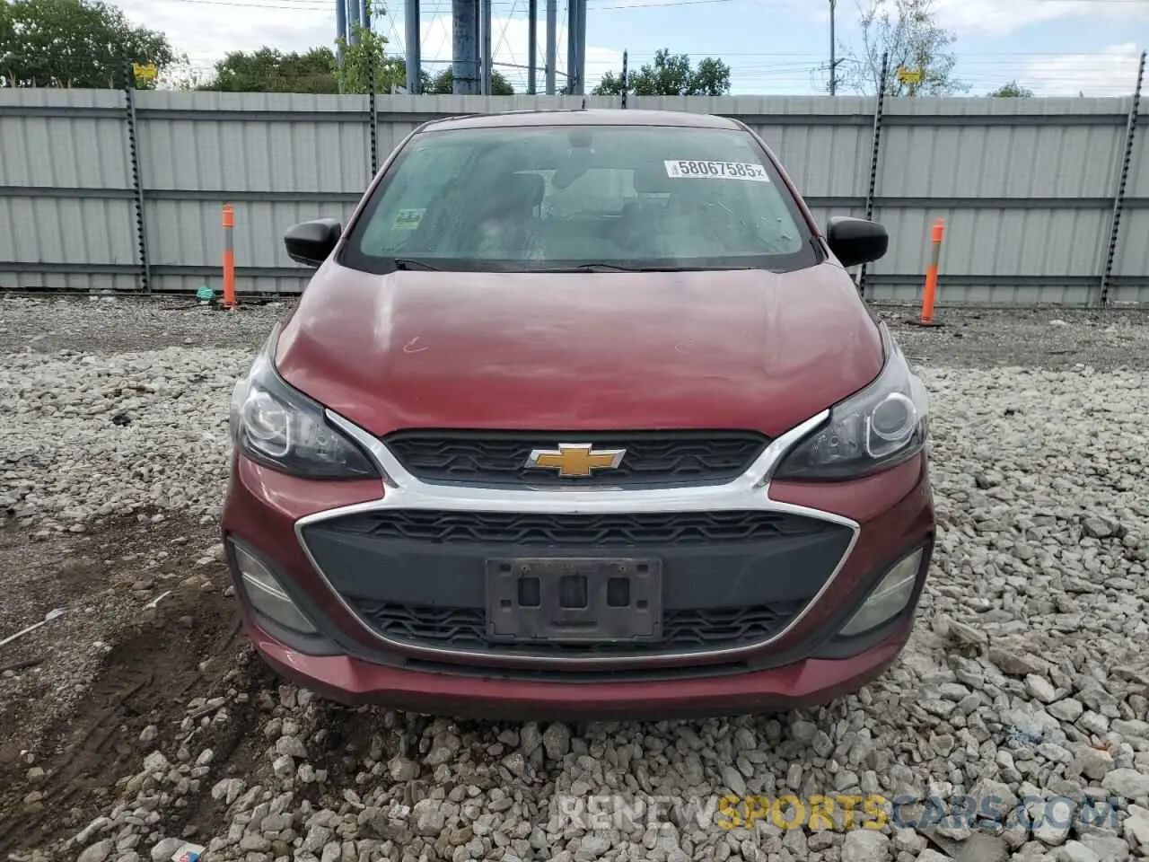 5 Photograph of a damaged car KL8CB6SA9NC006507 CHEVROLET SPARK 2022