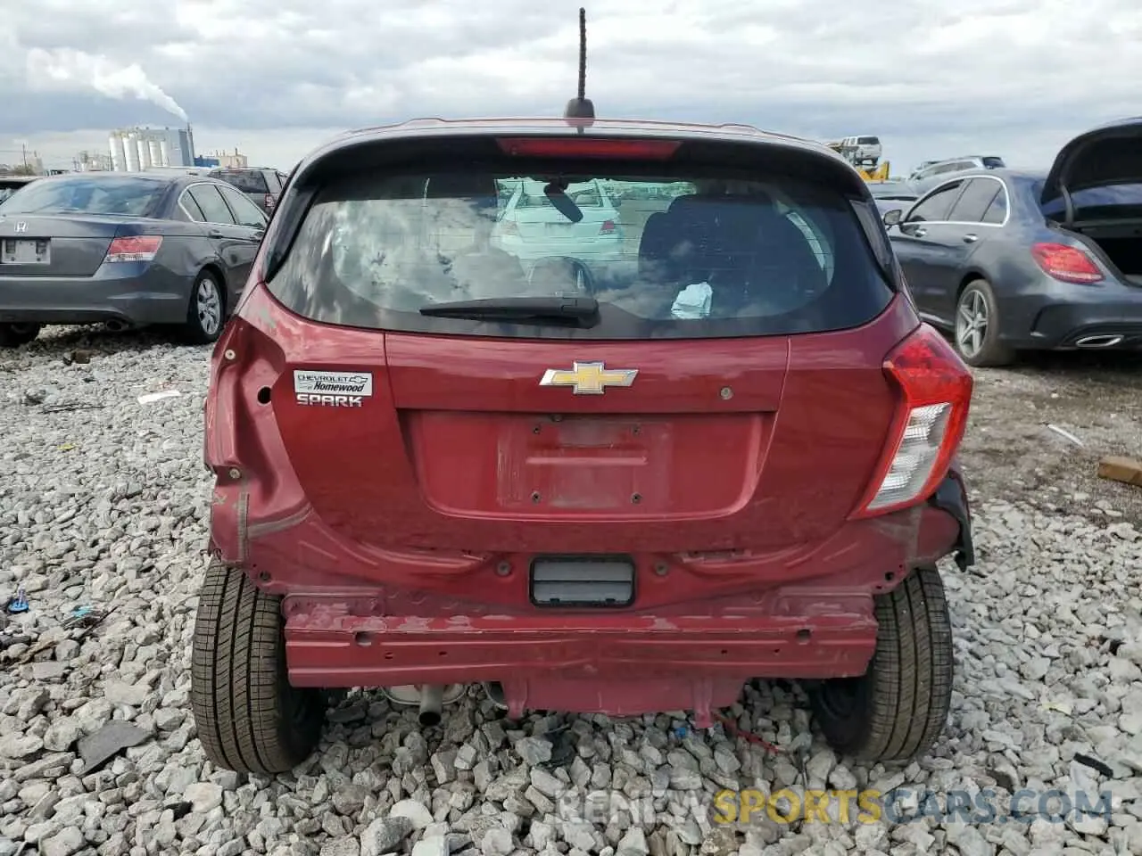 6 Photograph of a damaged car KL8CB6SA9NC006507 CHEVROLET SPARK 2022