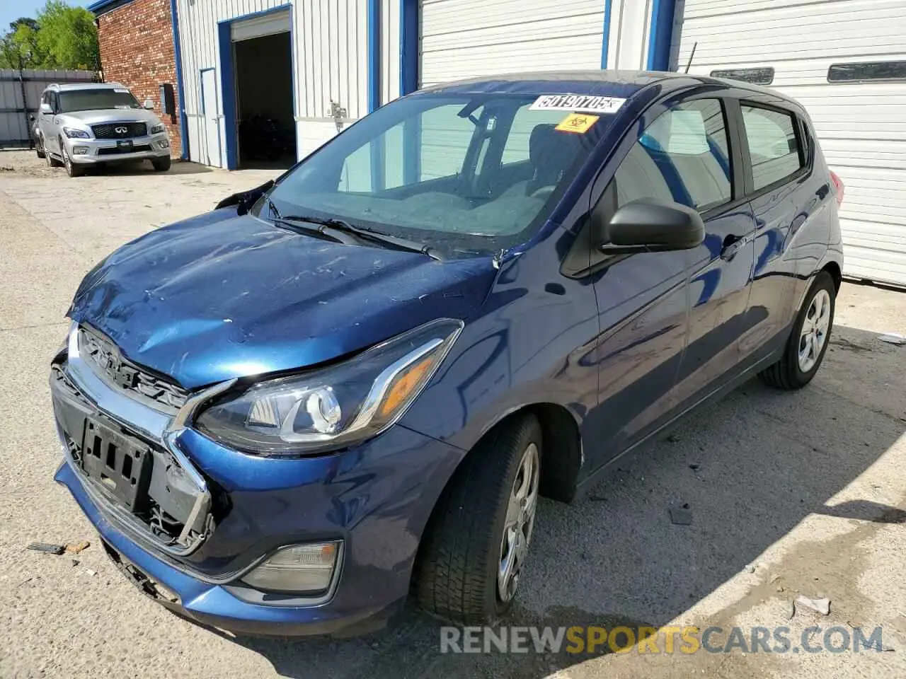 1 Фотография поврежденного автомобиля KL8CB6SA9NC024750 CHEVROLET SPARK 2022