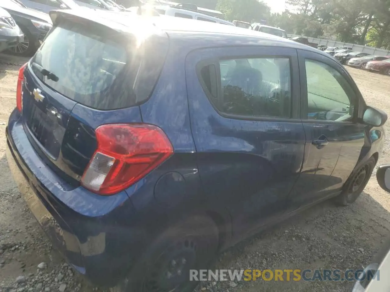3 Фотография поврежденного автомобиля KL8CB6SA9NC024750 CHEVROLET SPARK 2022