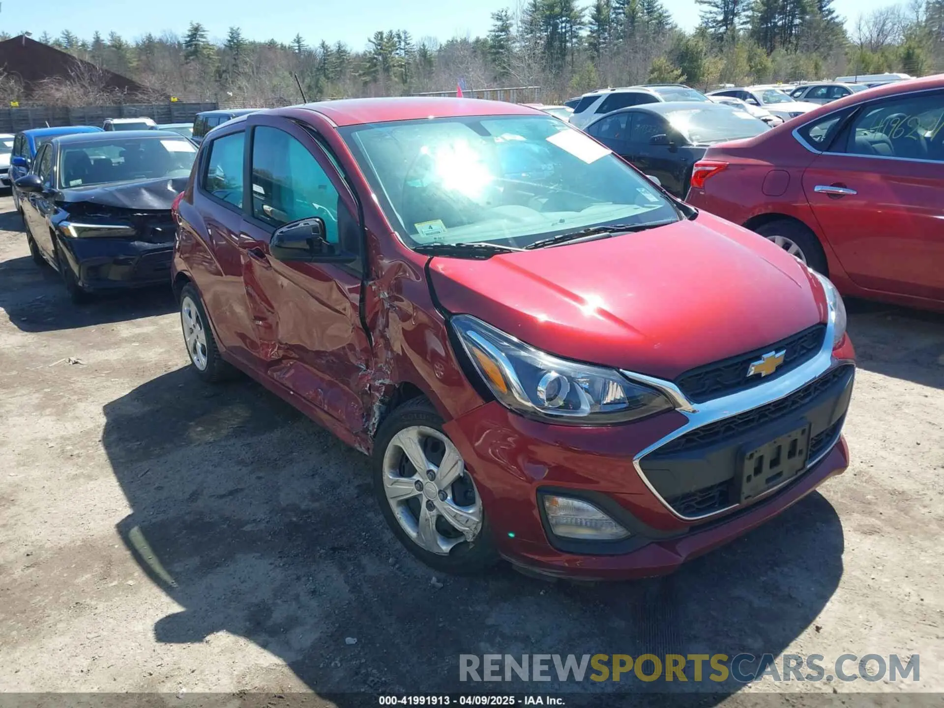 1 Фотография поврежденного автомобиля KL8CB6SAXNC014194 CHEVROLET SPARK 2022