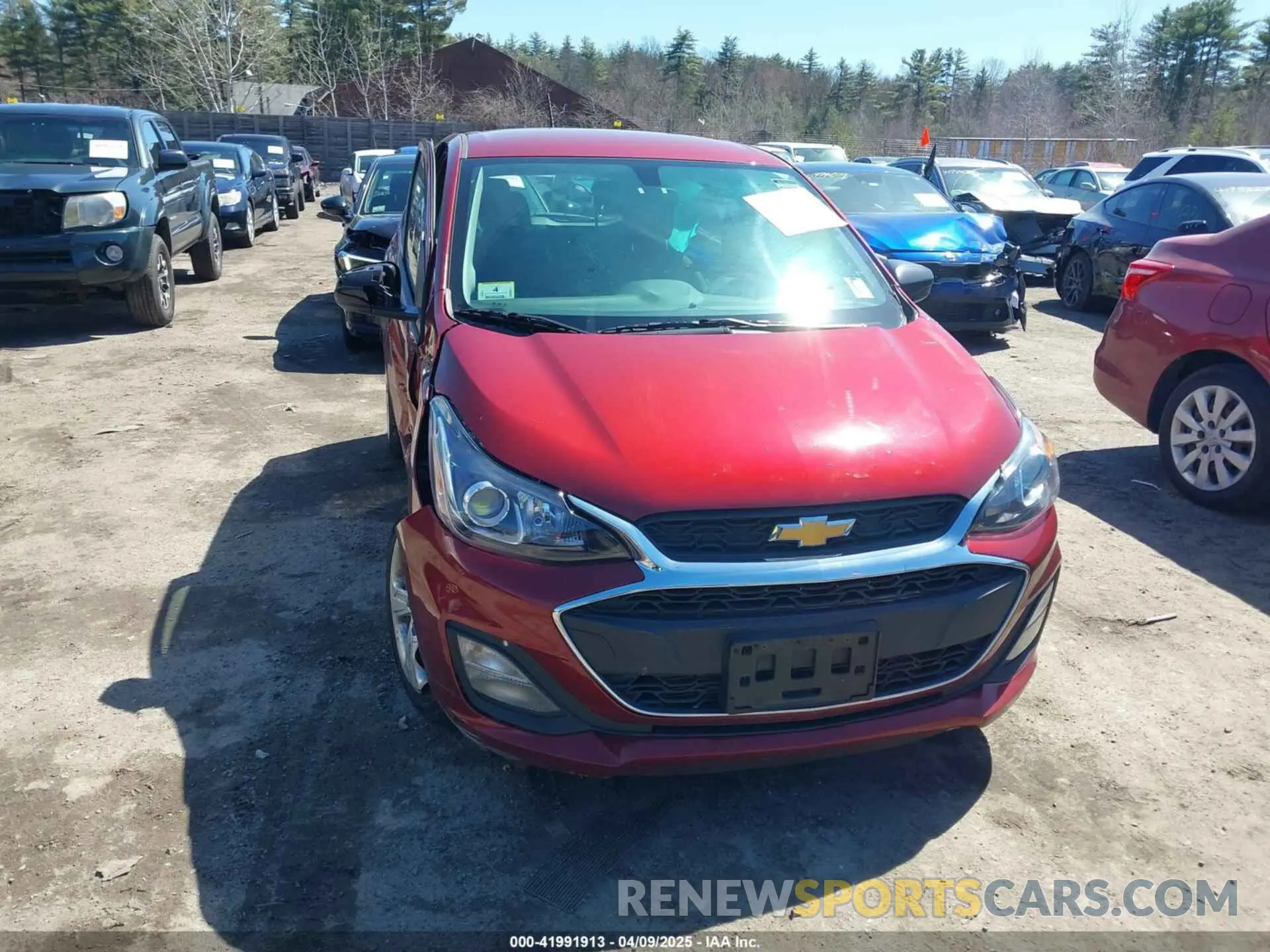 12 Фотография поврежденного автомобиля KL8CB6SAXNC014194 CHEVROLET SPARK 2022