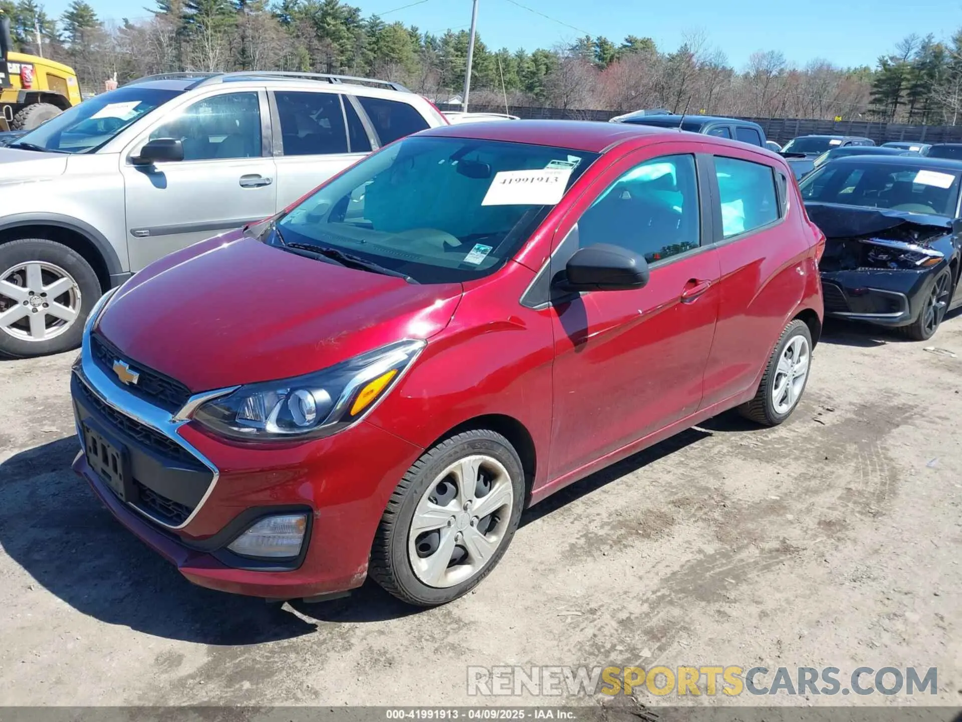 2 Фотография поврежденного автомобиля KL8CB6SAXNC014194 CHEVROLET SPARK 2022