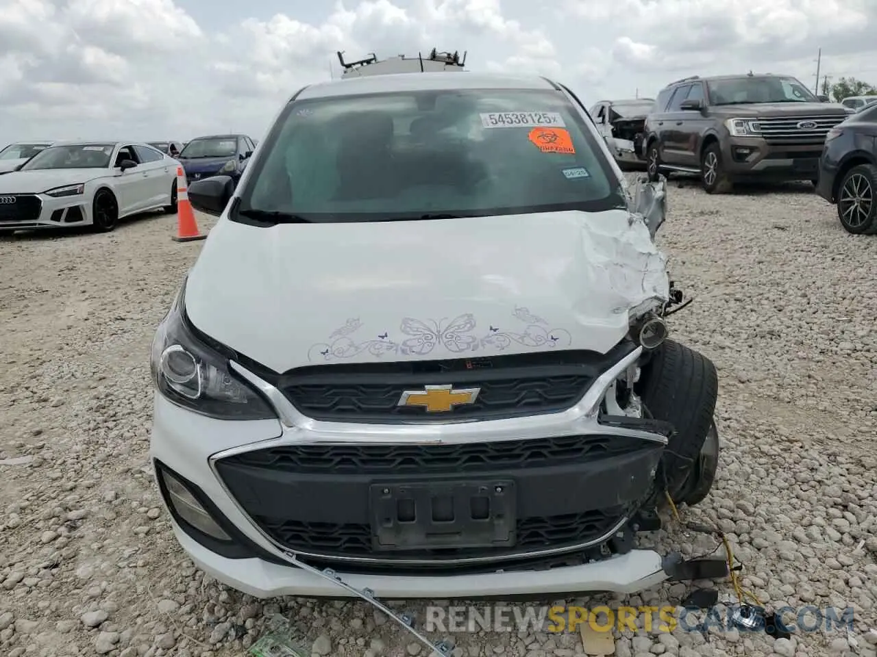 5 Photograph of a damaged car KL8CB6SAXNC027379 CHEVROLET SPARK 2022