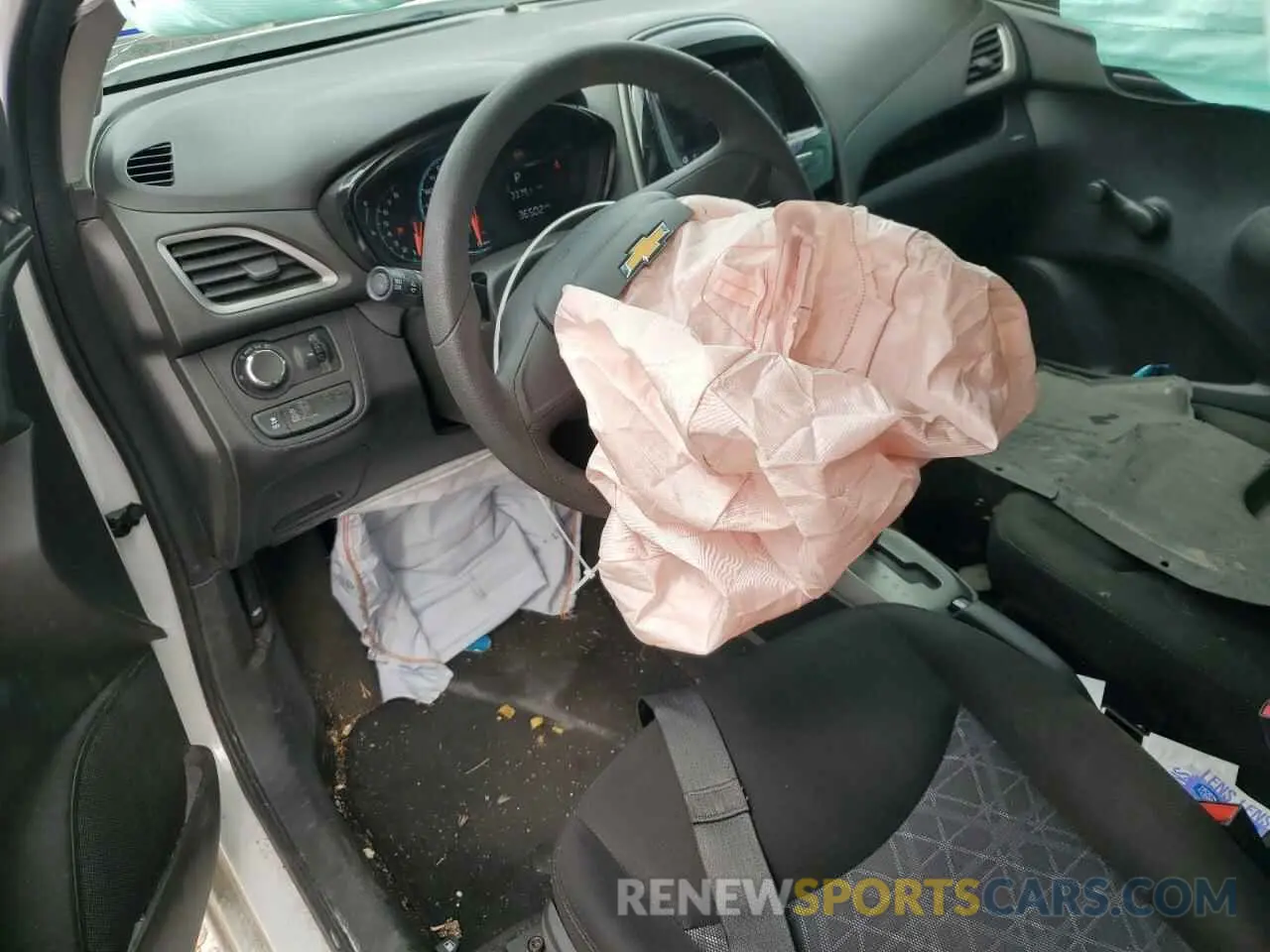 8 Photograph of a damaged car KL8CB6SAXNC027379 CHEVROLET SPARK 2022