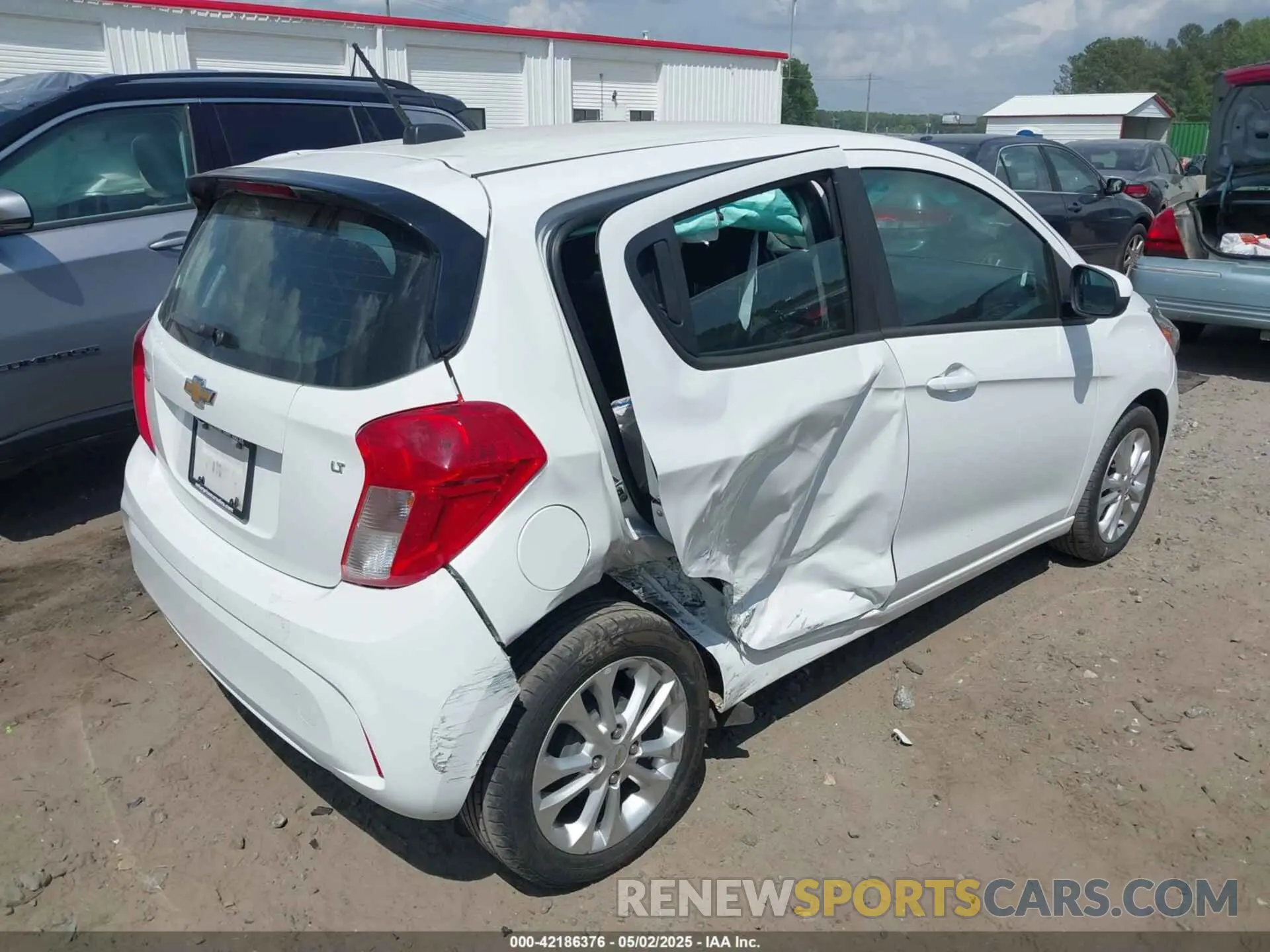 4 Фотография поврежденного автомобиля KL8CD6SA0NC011251 CHEVROLET SPARK 2022
