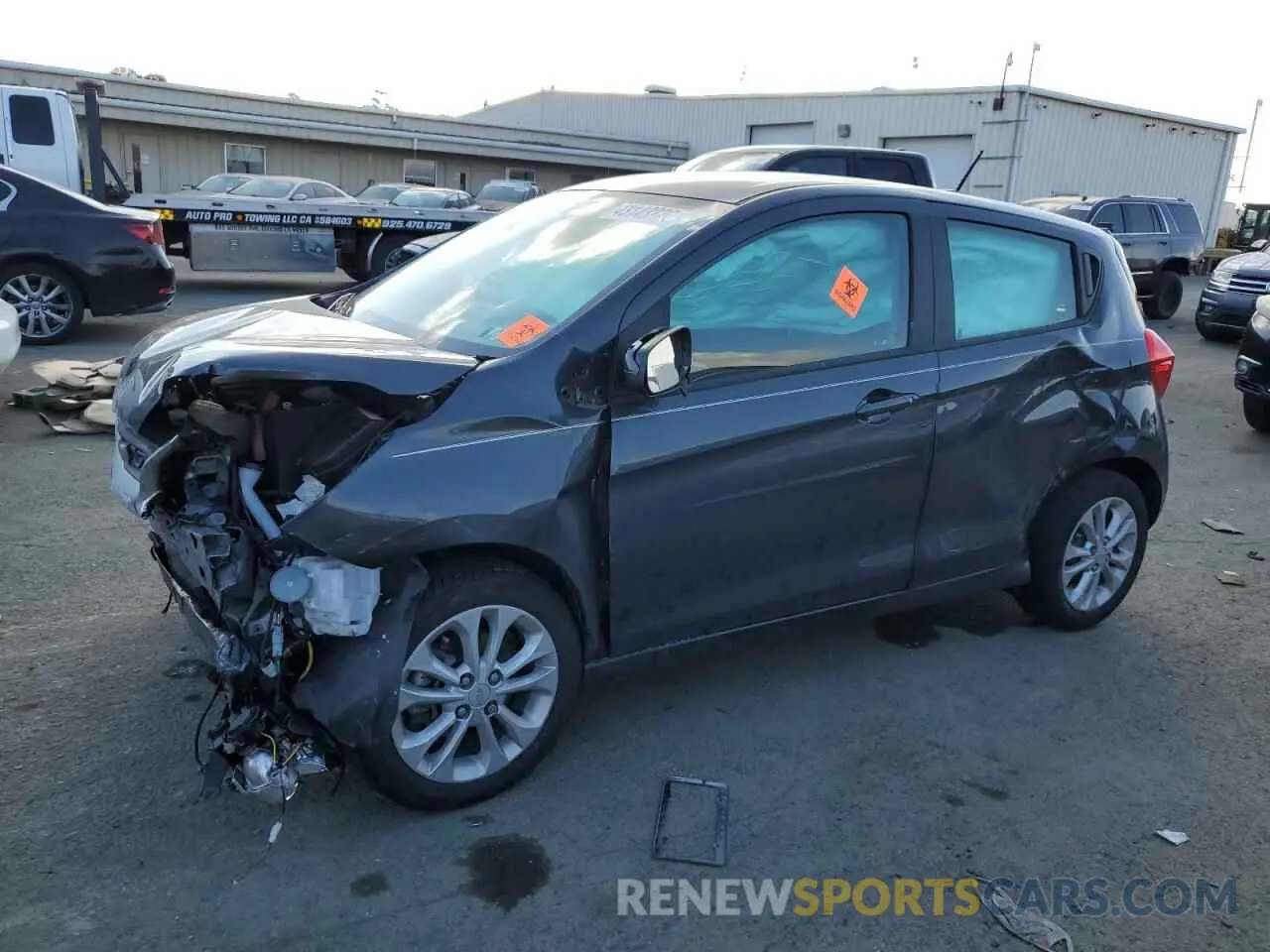 1 Photograph of a damaged car KL8CD6SA0NC015901 CHEVROLET SPARK 2022