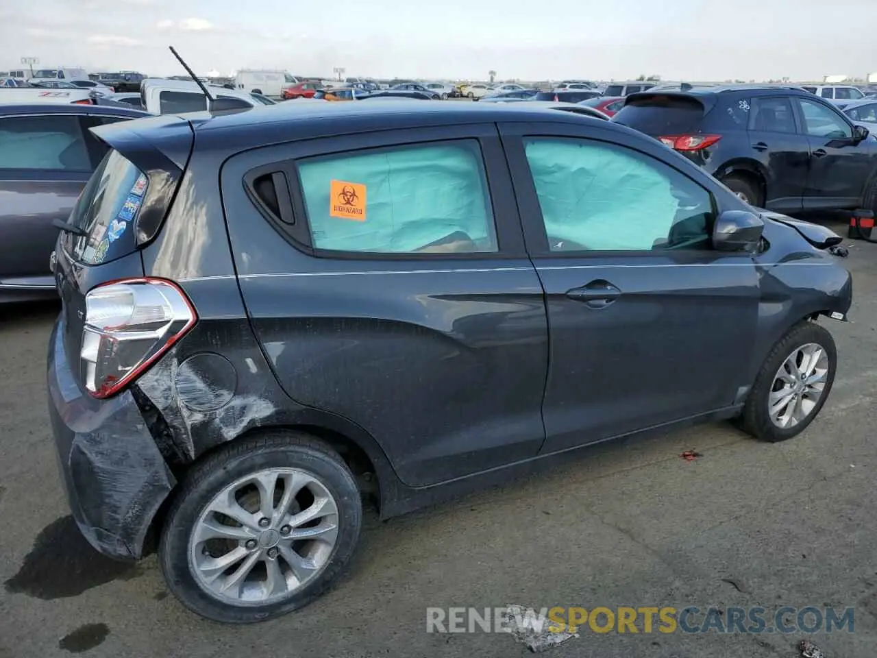 3 Photograph of a damaged car KL8CD6SA0NC015901 CHEVROLET SPARK 2022