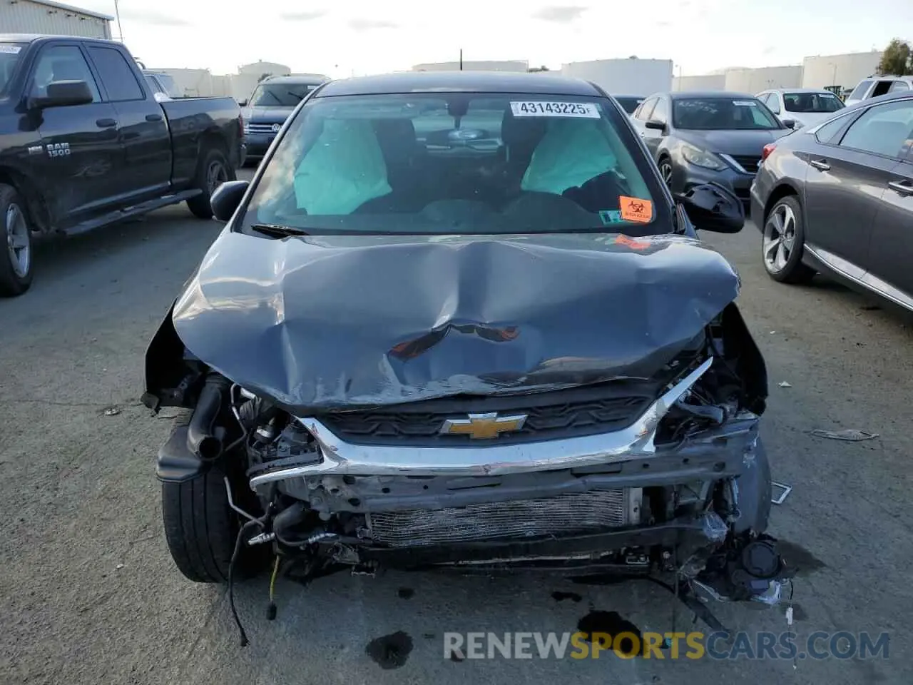 5 Photograph of a damaged car KL8CD6SA0NC015901 CHEVROLET SPARK 2022