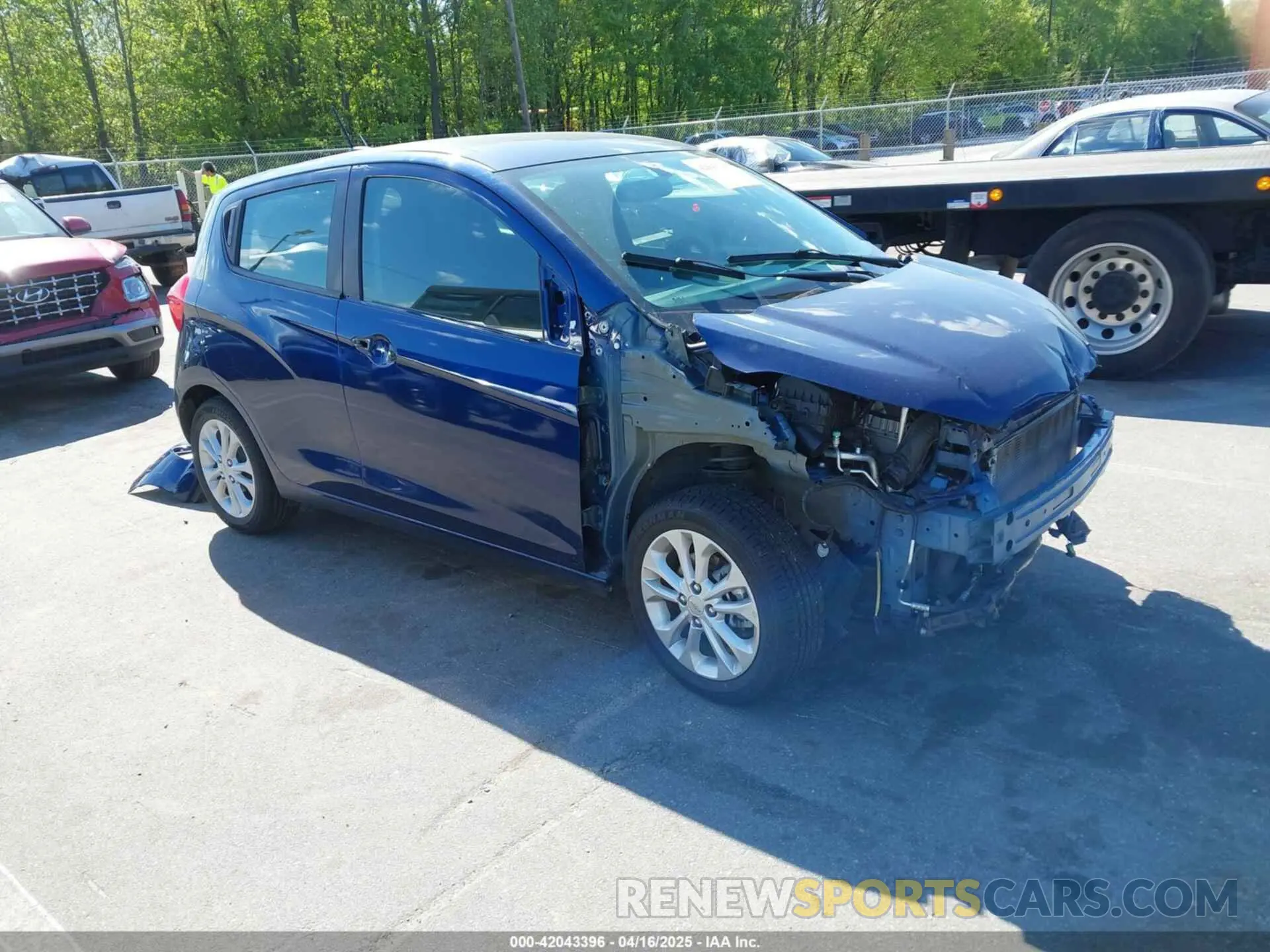 1 Фотография поврежденного автомобиля KL8CD6SA0NC036893 CHEVROLET SPARK 2022