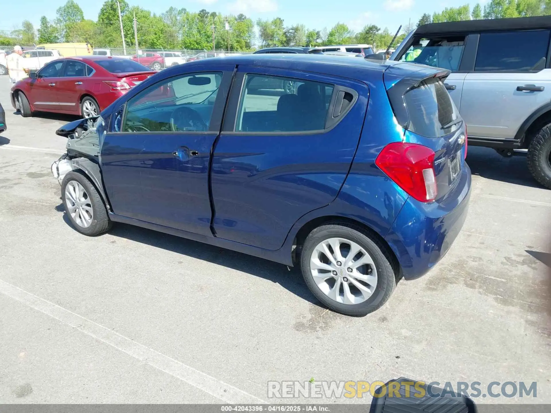 3 Фотография поврежденного автомобиля KL8CD6SA0NC036893 CHEVROLET SPARK 2022