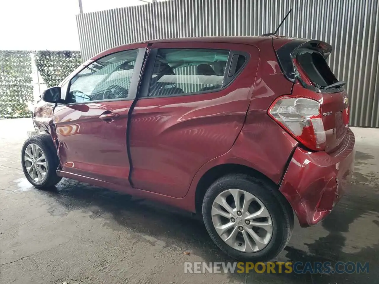 2 Фотография поврежденного автомобиля KL8CD6SA1NC010609 CHEVROLET SPARK 2022