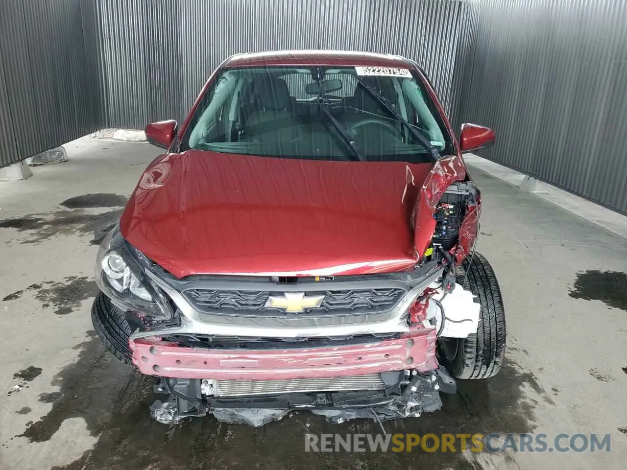5 Фотография поврежденного автомобиля KL8CD6SA1NC010609 CHEVROLET SPARK 2022