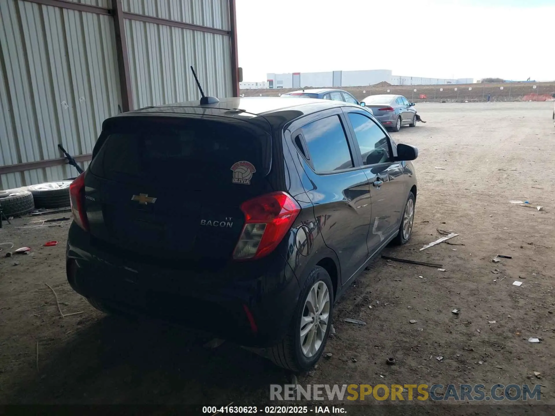 4 Фотография поврежденного автомобиля KL8CD6SA3NC026794 CHEVROLET SPARK 2022