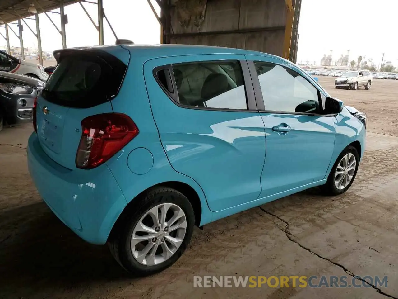 3 Photograph of a damaged car KL8CD6SA3NC026844 CHEVROLET SPARK 2022