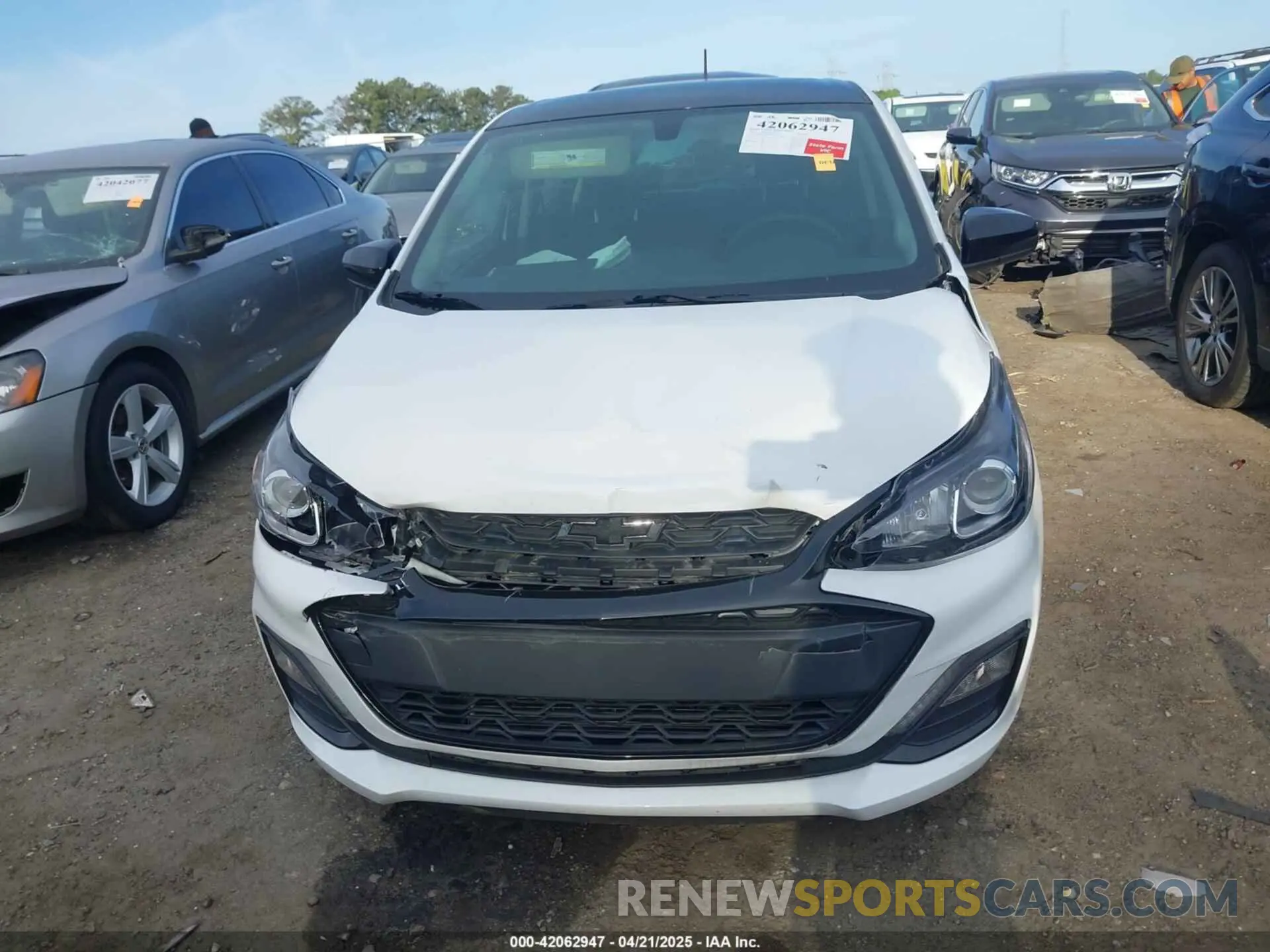 11 Photograph of a damaged car KL8CD6SA3NC029145 CHEVROLET SPARK 2022