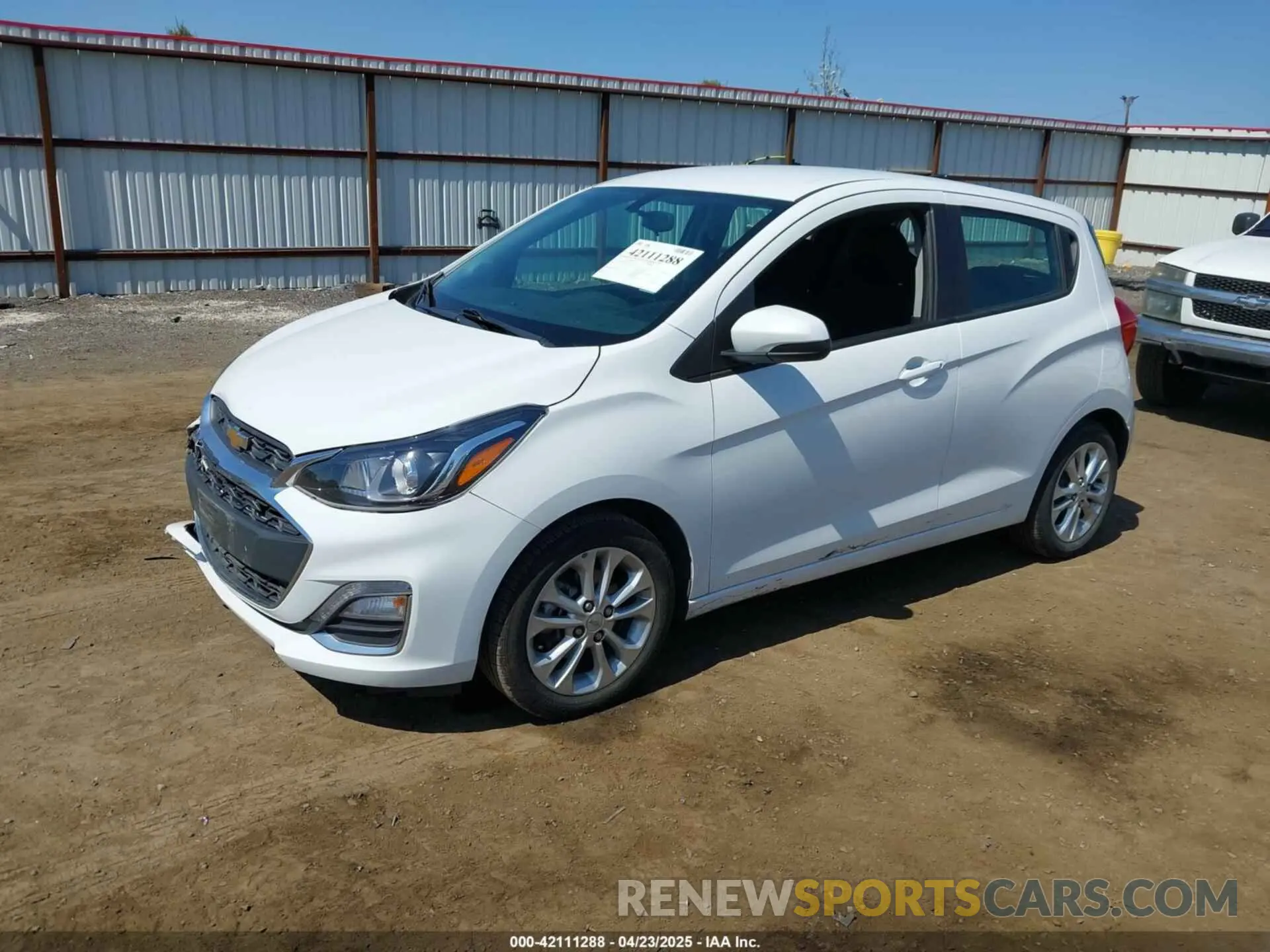 2 Фотография поврежденного автомобиля KL8CD6SA4NC012919 CHEVROLET SPARK 2022