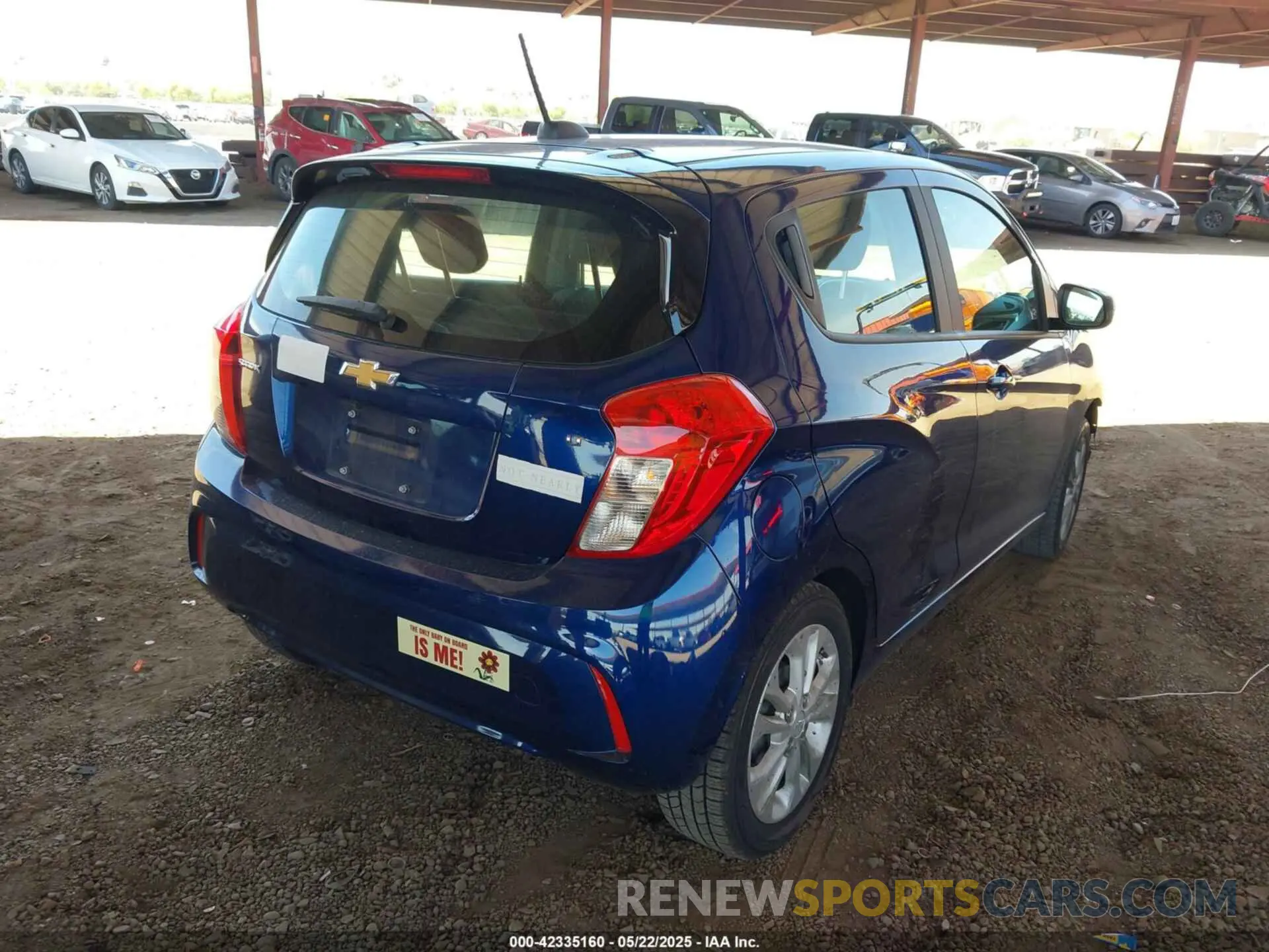 4 Фотография поврежденного автомобиля KL8CD6SA4NC038663 CHEVROLET SPARK 2022