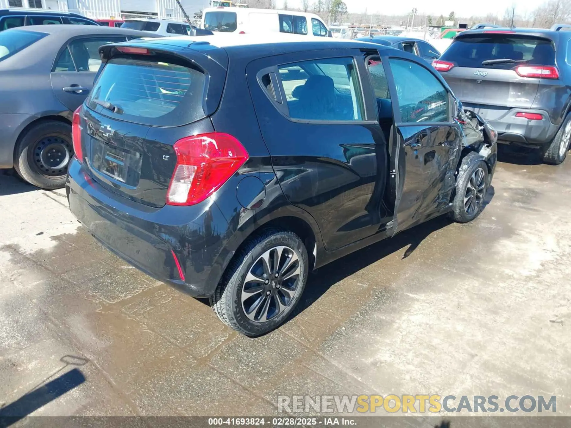4 Фотография поврежденного автомобиля KL8CD6SA4NC040963 CHEVROLET SPARK 2022