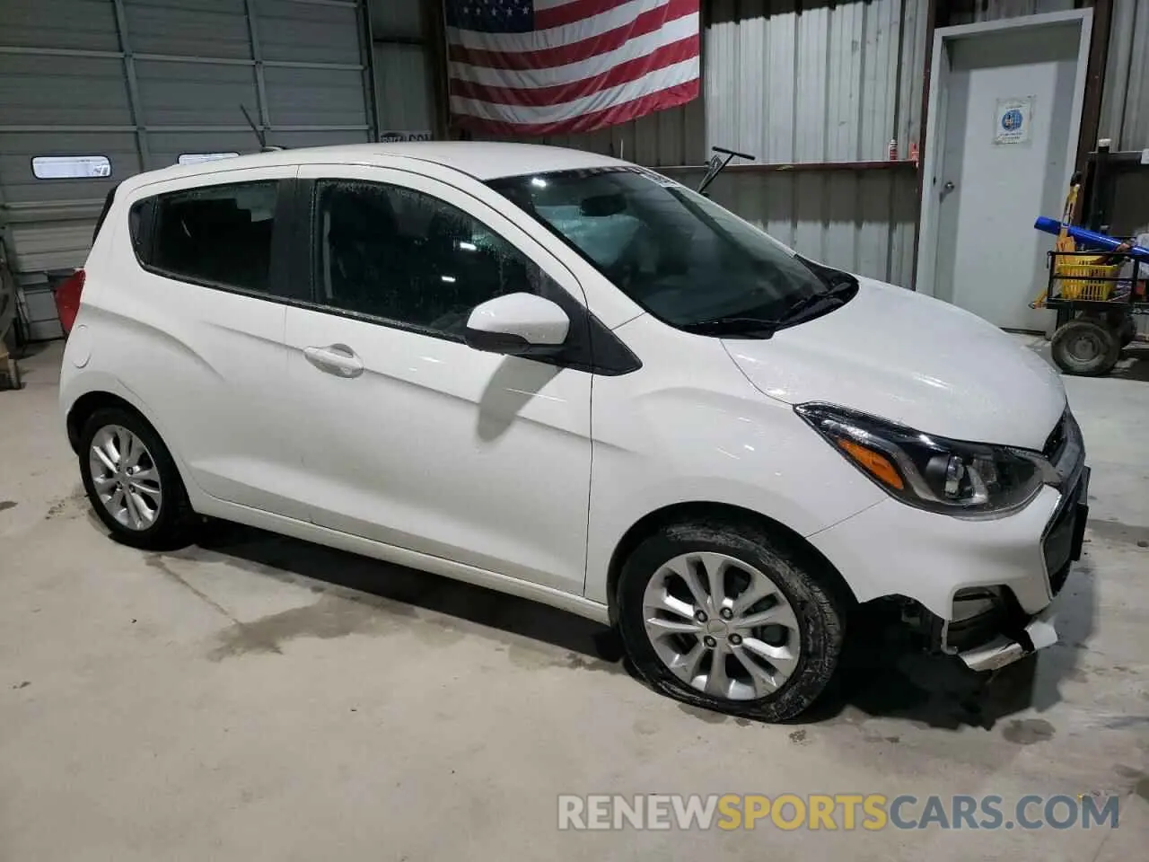 4 Фотография поврежденного автомобиля KL8CD6SA5NC019104 CHEVROLET SPARK 2022