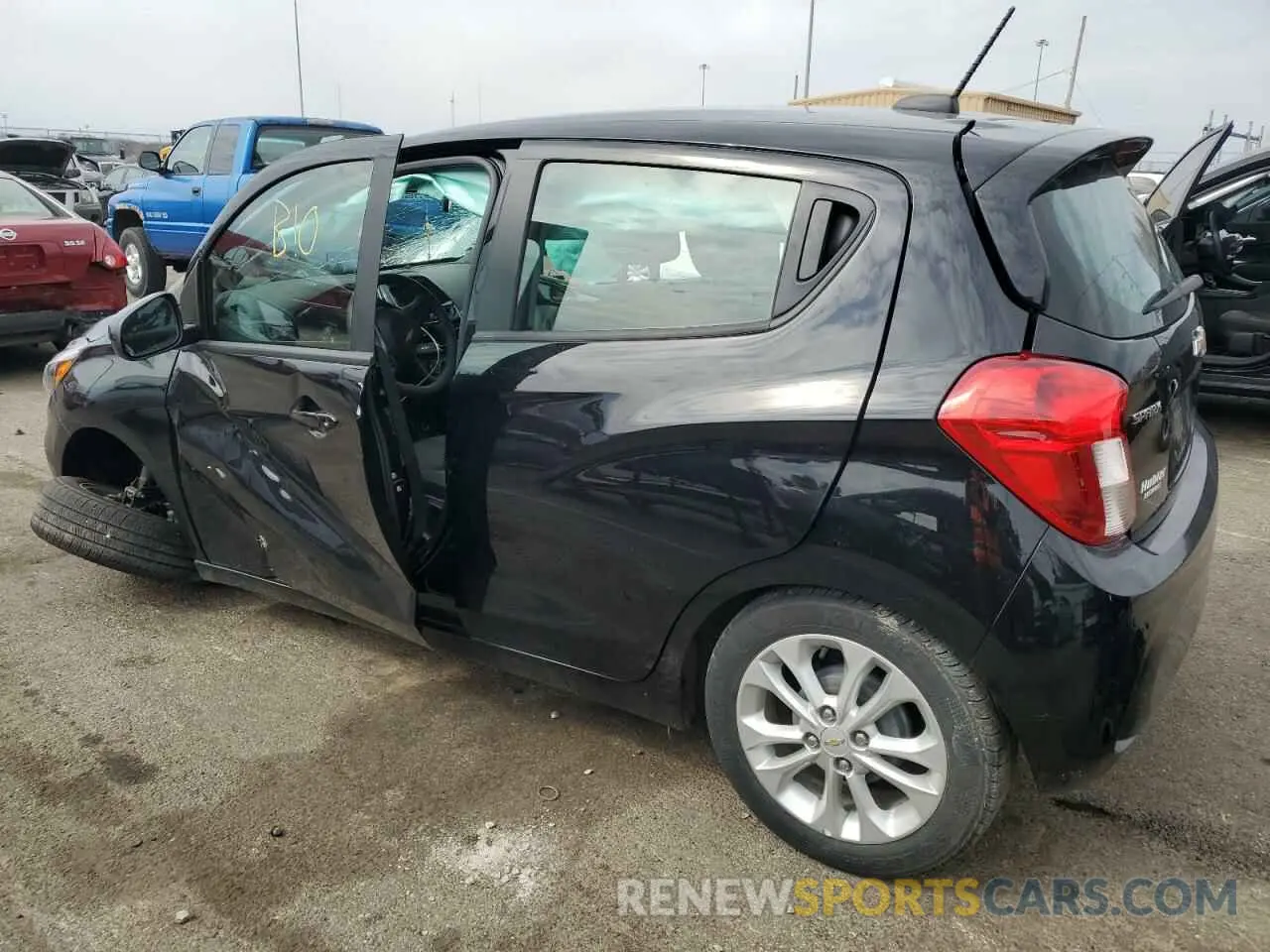 2 Фотография поврежденного автомобиля KL8CD6SA6NC007527 CHEVROLET SPARK 2022