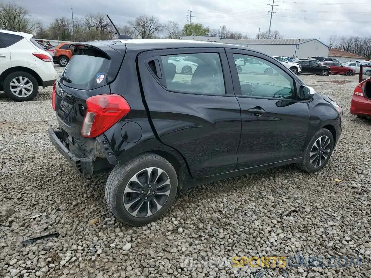 3 Photograph of a damaged car KL8CD6SA6NC033528 CHEVROLET SPARK 2022