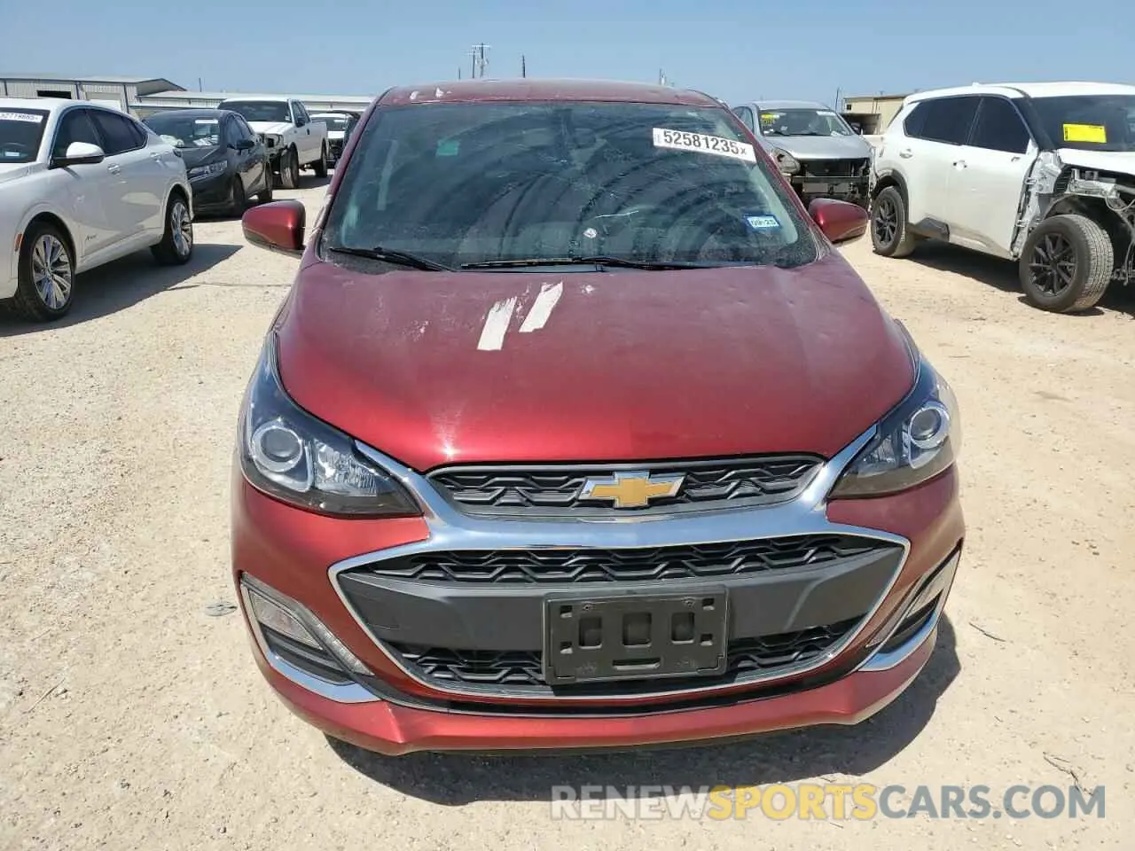 5 Фотография поврежденного автомобиля KL8CD6SA7NC033747 CHEVROLET SPARK 2022