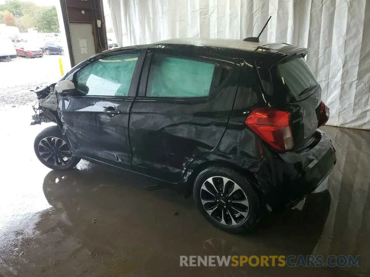 2 Photograph of a damaged car KL8CD6SA9NC025603 CHEVROLET SPARK 2022