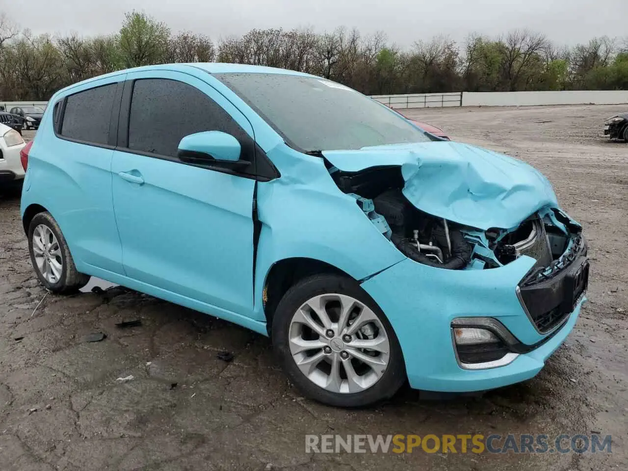4 Фотография поврежденного автомобиля KL8CD6SAXNC031541 CHEVROLET SPARK 2022