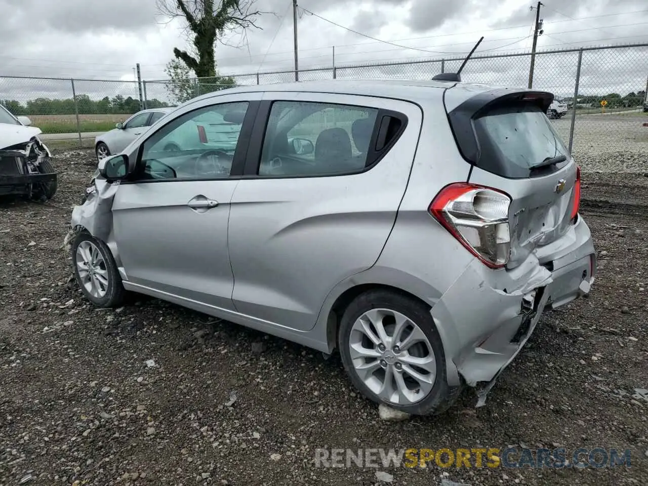 2 Photograph of a damaged car KL8CD6SAXNC032947 CHEVROLET SPARK 2022