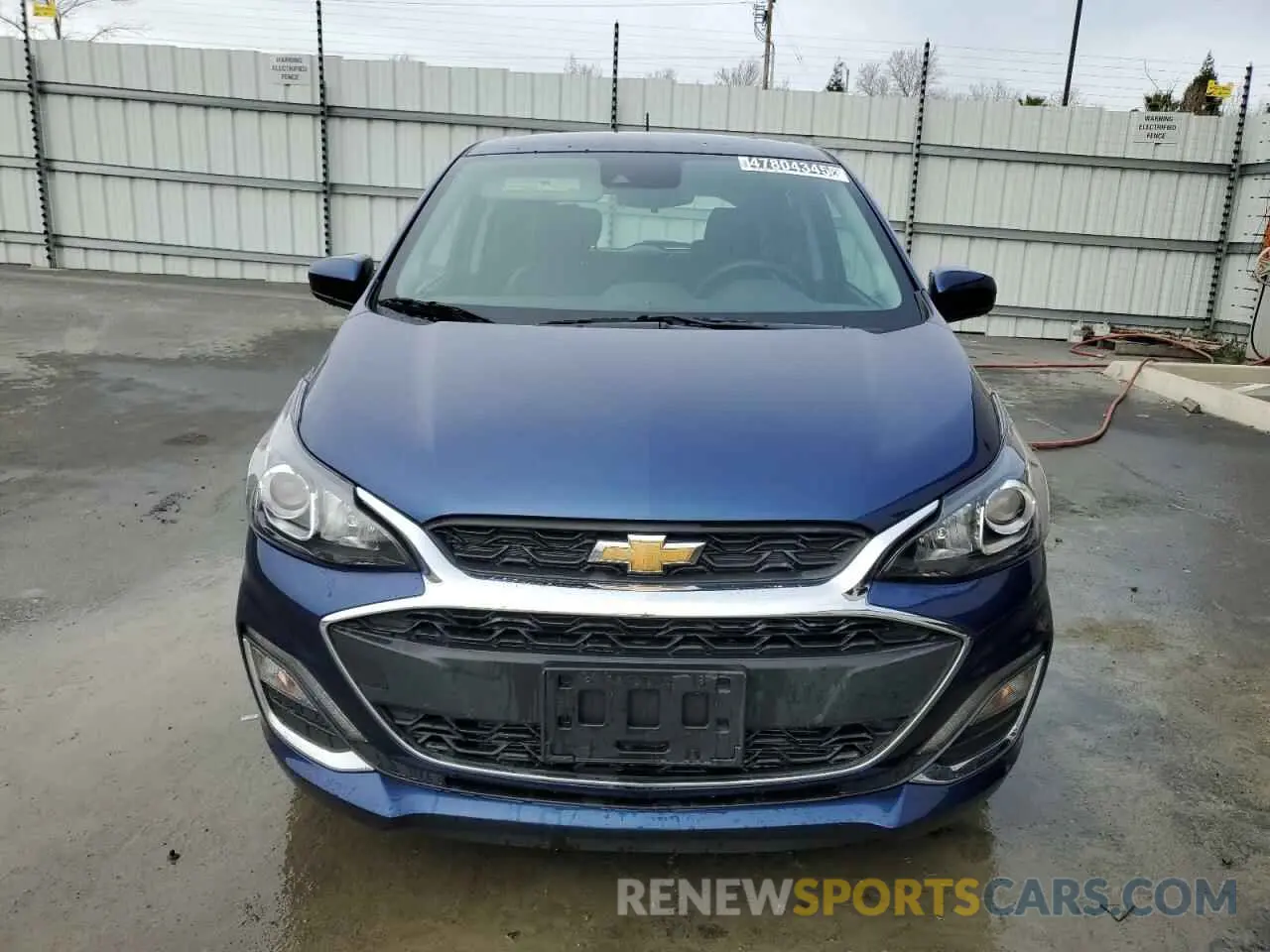 5 Photograph of a damaged car KL8CF6SAXNC035390 CHEVROLET SPARK 2022