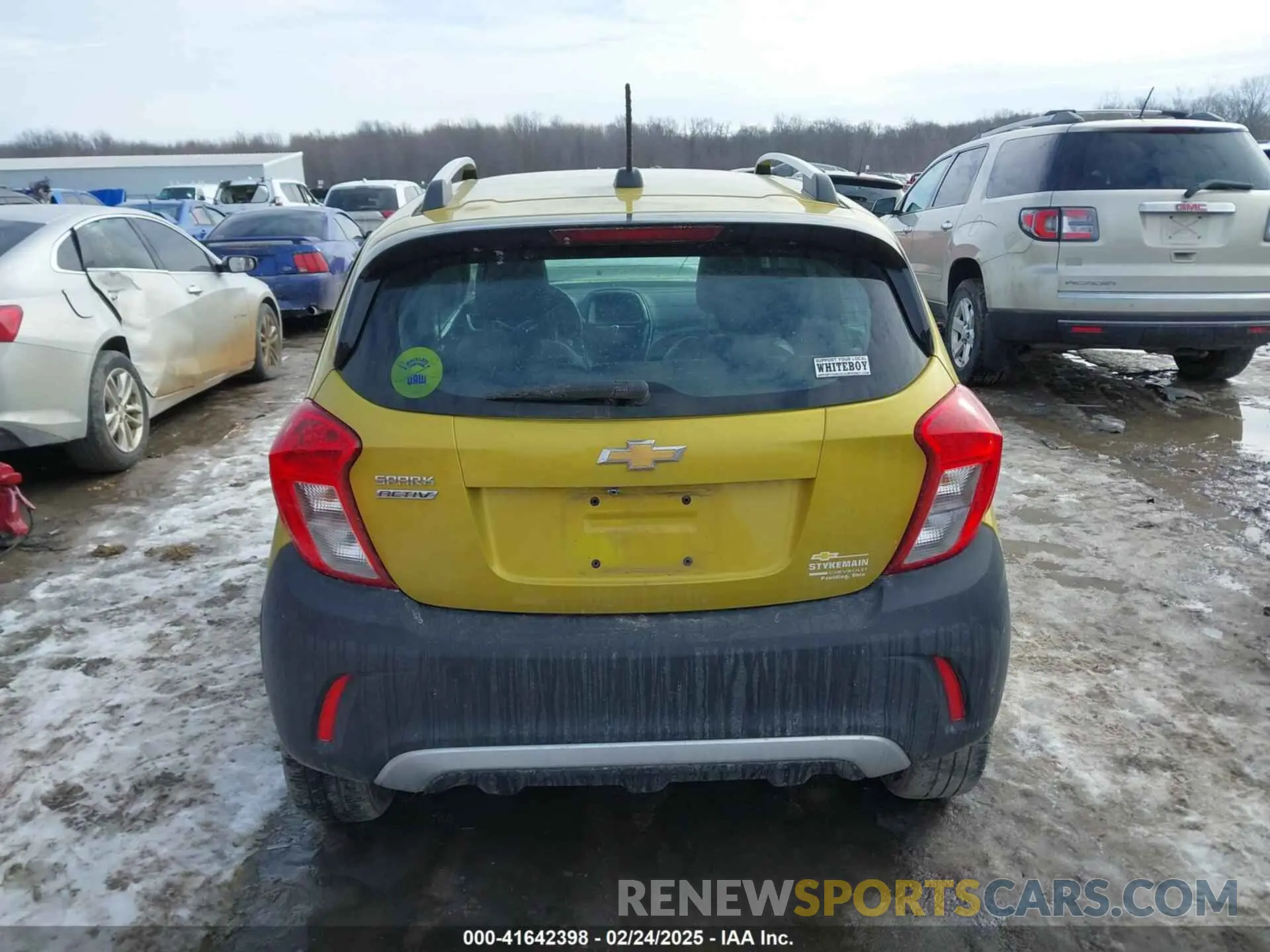 16 Фотография поврежденного автомобиля KL8CH6SA1NC023946 CHEVROLET SPARK 2022