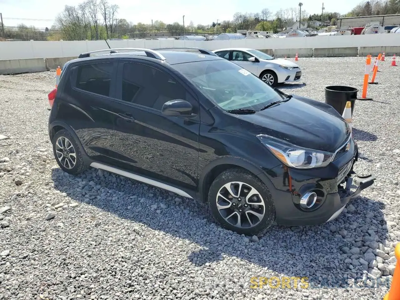 4 Фотография поврежденного автомобиля KL8CH6SA2NC036382 CHEVROLET SPARK 2022