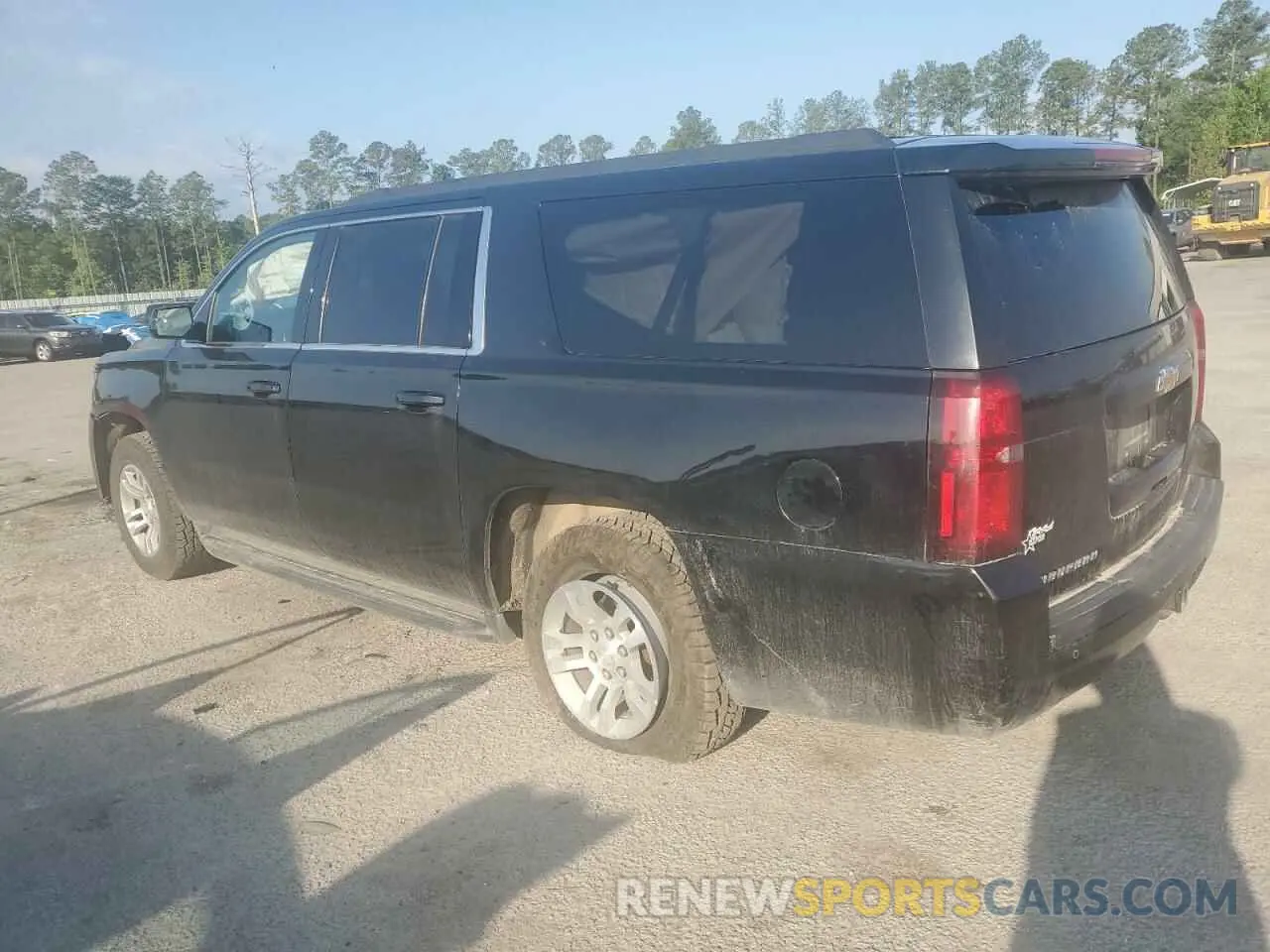 2 Фотография поврежденного автомобиля 1GNSKGKC3KR241141 CHEVROLET SUBURBAN 2019