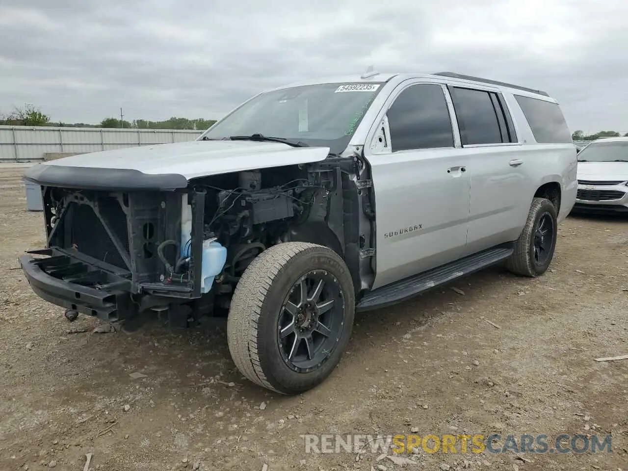 1 Фотография поврежденного автомобиля 1GNSKHKC5KR364798 CHEVROLET SUBURBAN 2019