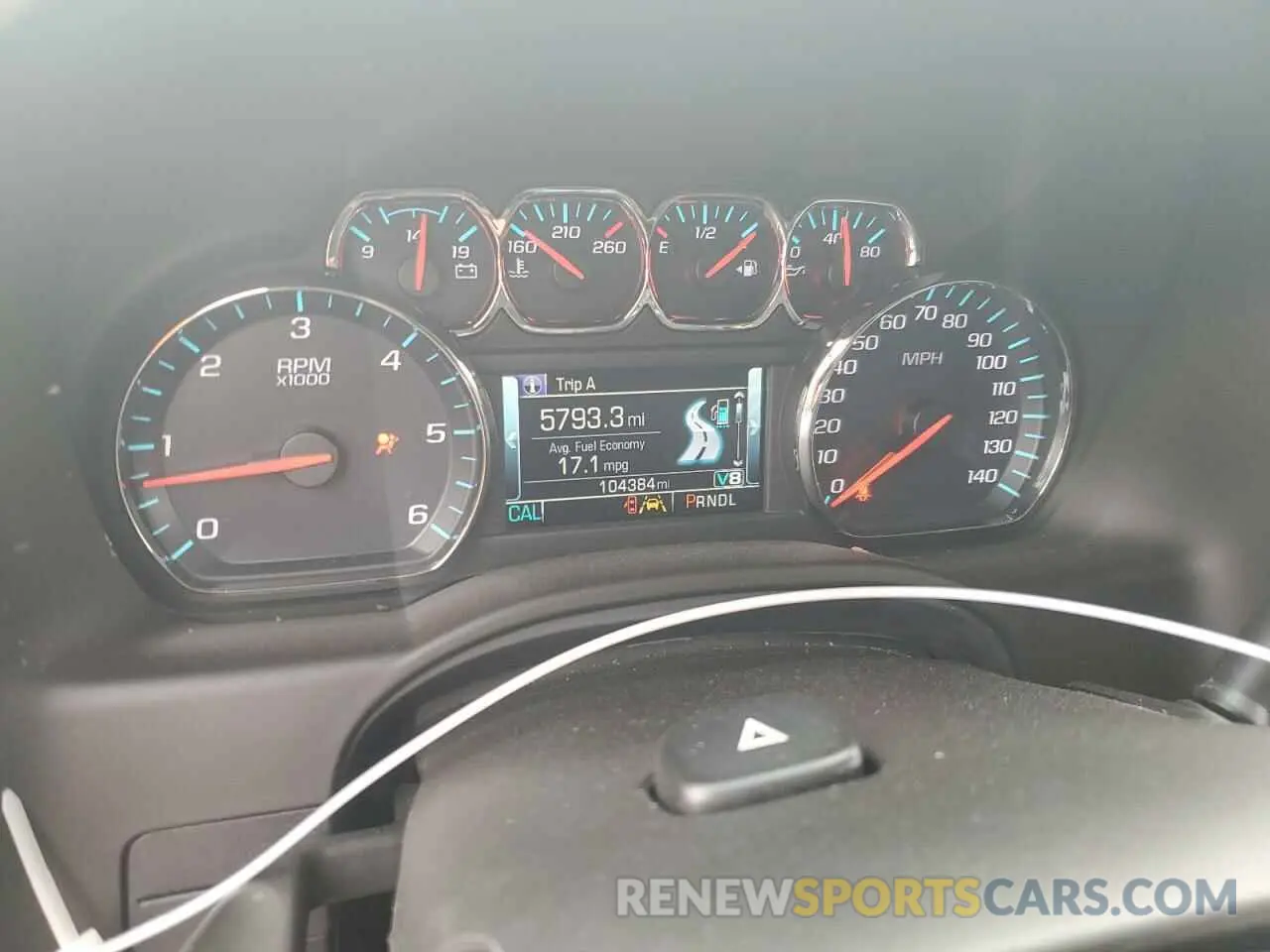 9 Photograph of a damaged car 1GNSKHKC6KR205434 CHEVROLET SUBURBAN 2019