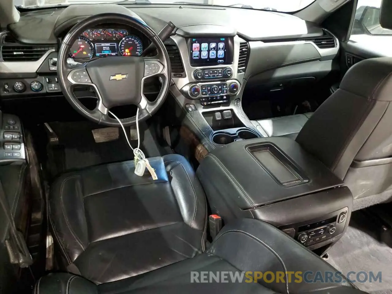 8 Фотография поврежденного автомобиля 1GNSKHKC7KR234280 CHEVROLET SUBURBAN 2019