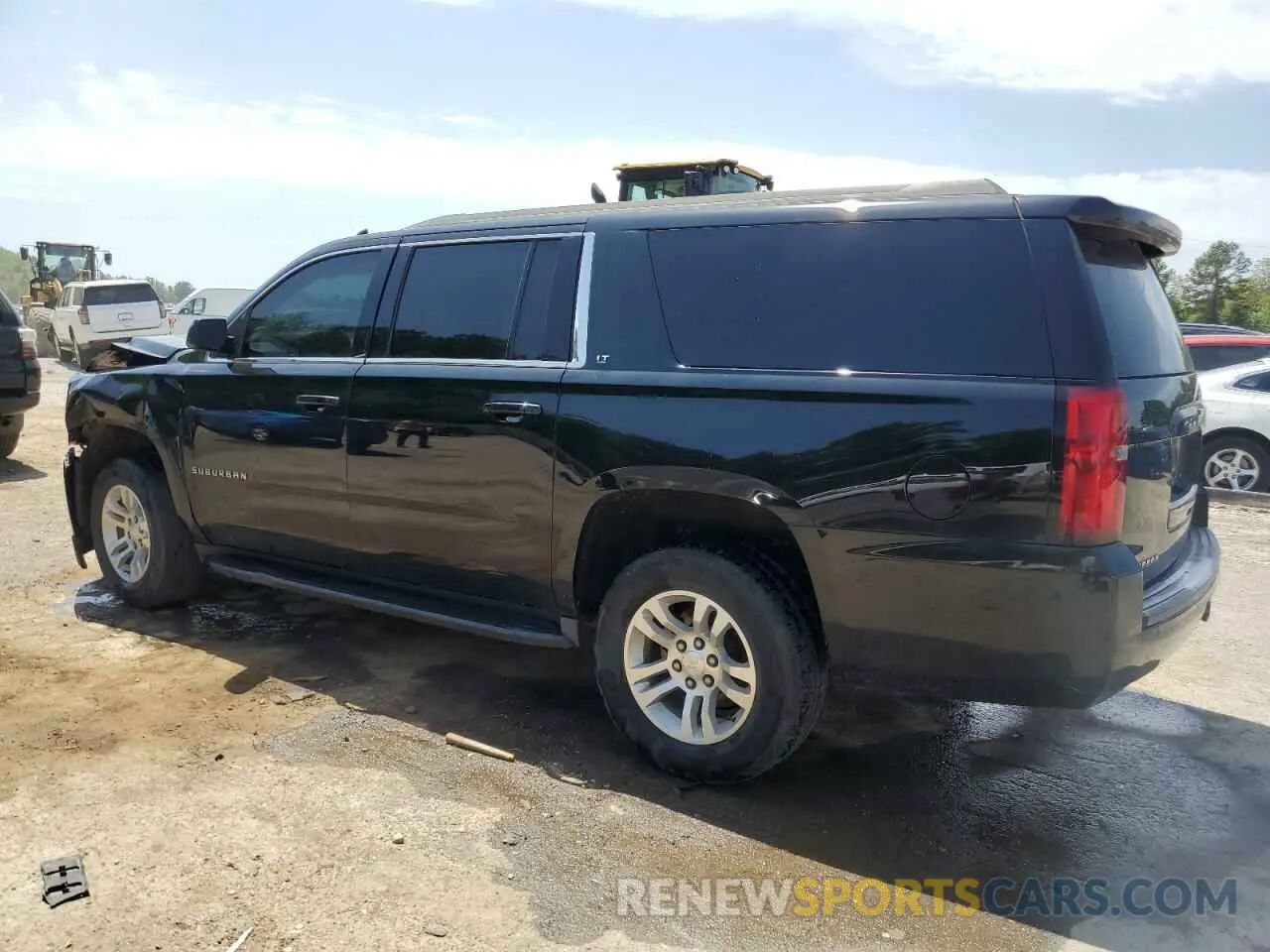 2 Photograph of a damaged car 1GNSCHKC6LR118860 CHEVROLET SUBURBAN 2020