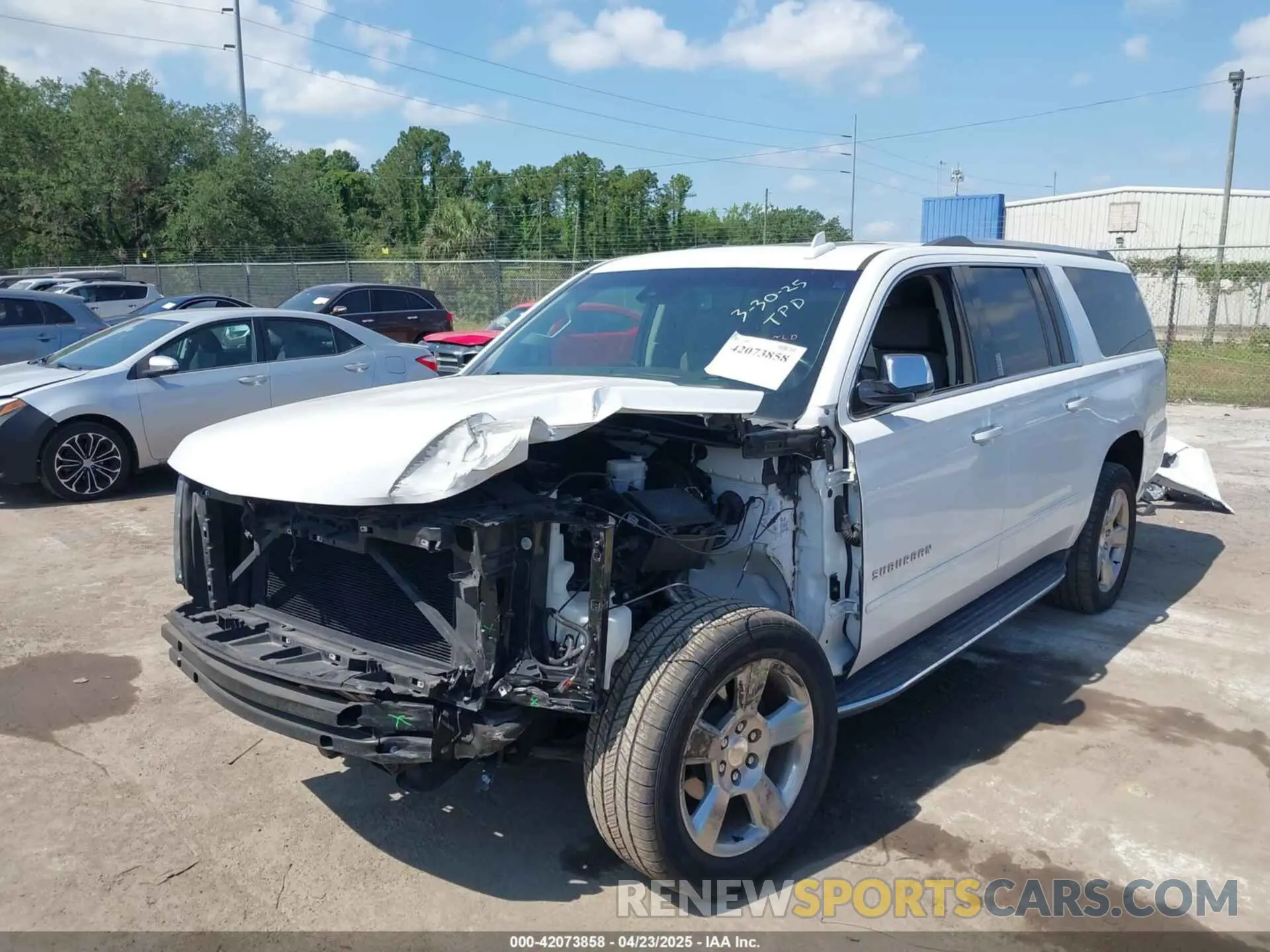6 Фотография поврежденного автомобиля 1GNSCJKC9LR125292 CHEVROLET SUBURBAN 2020