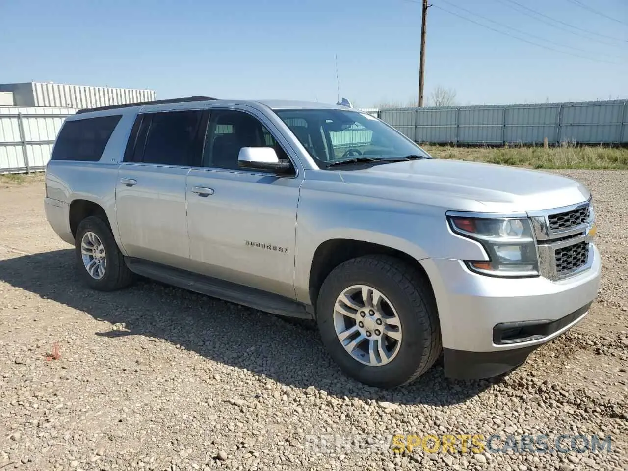 4 Фотография поврежденного автомобиля 1GNSKHKC0LR285945 CHEVROLET SUBURBAN 2020