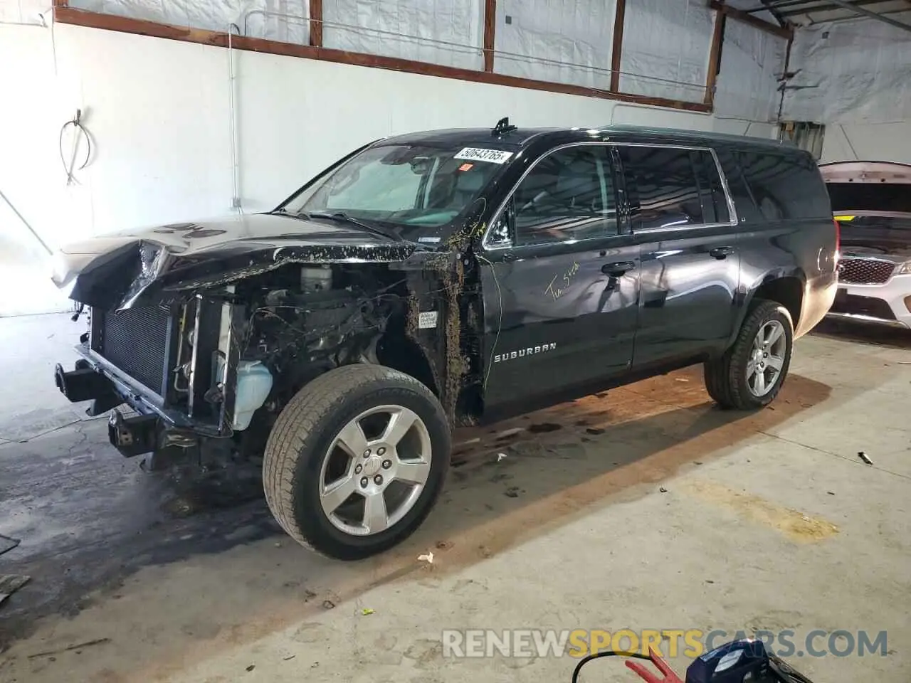 1 Photograph of a damaged car 1GNSKHKC1LR149355 CHEVROLET SUBURBAN 2020