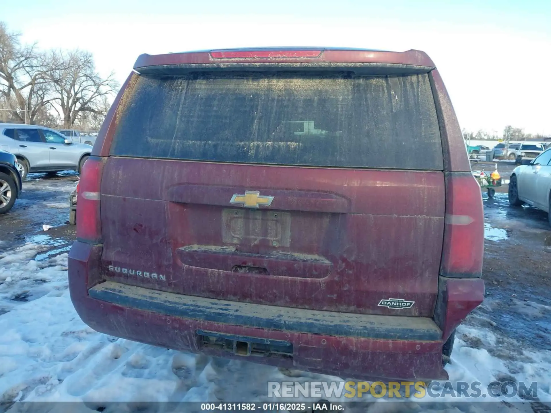 16 Фотография поврежденного автомобиля 1GNSKHKC9LR233603 CHEVROLET SUBURBAN 2020