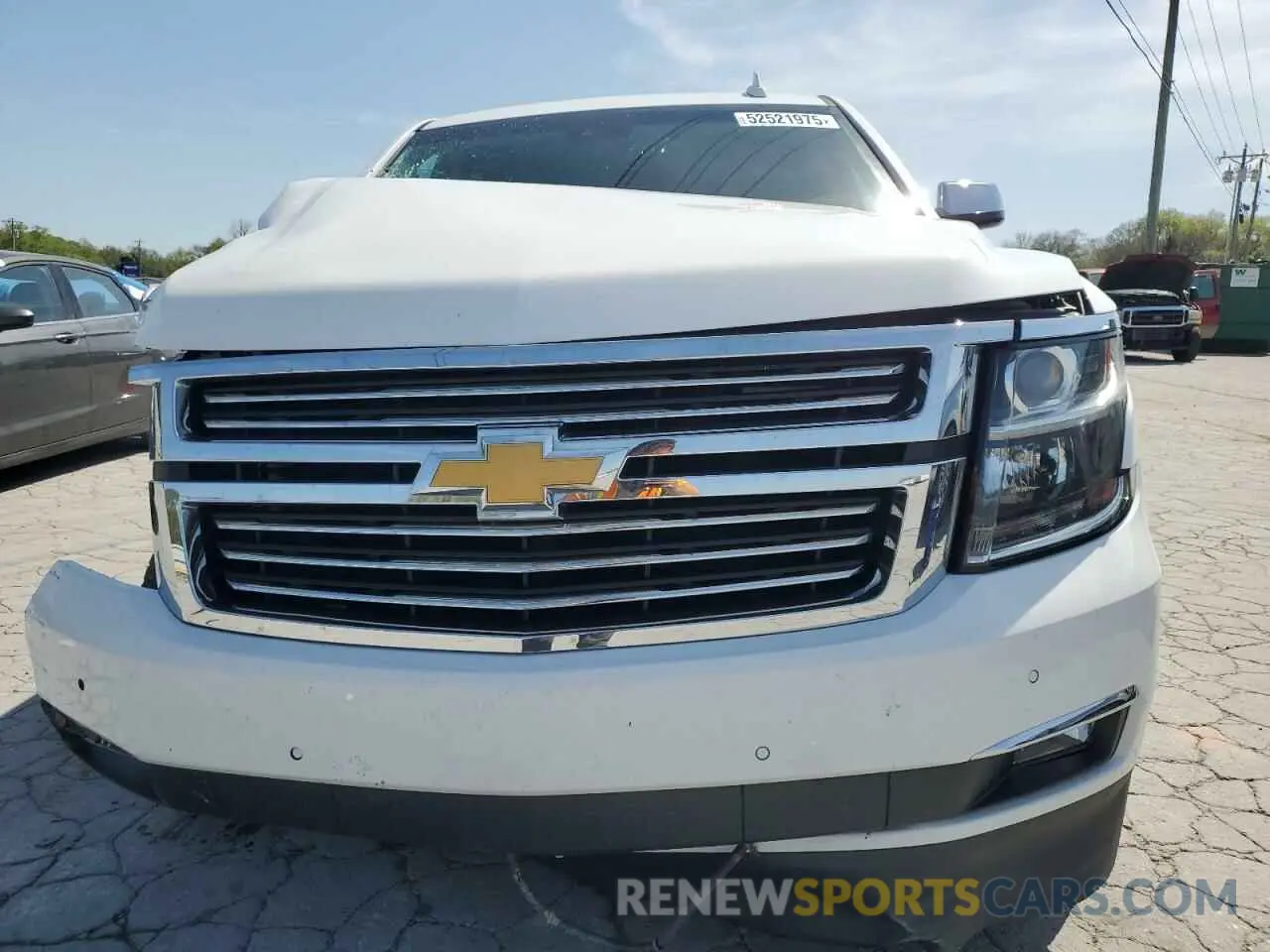 5 Photograph of a damaged car 1GNSKJKC0LR151444 CHEVROLET SUBURBAN 2020