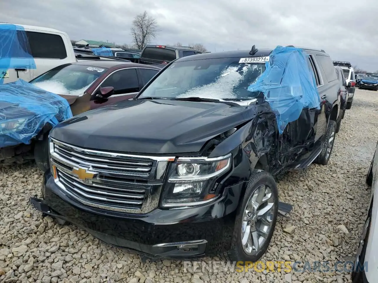 1 Фотография поврежденного автомобиля 1GNSKJKC6LR106993 CHEVROLET SUBURBAN 2020