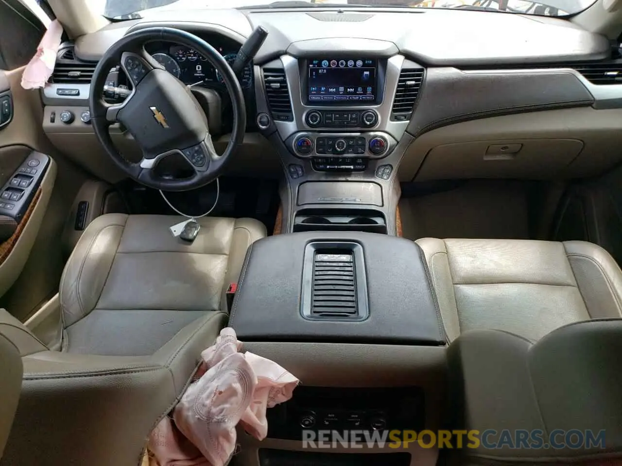 8 Фотография поврежденного автомобиля 1GNSKJKC6LR106993 CHEVROLET SUBURBAN 2020