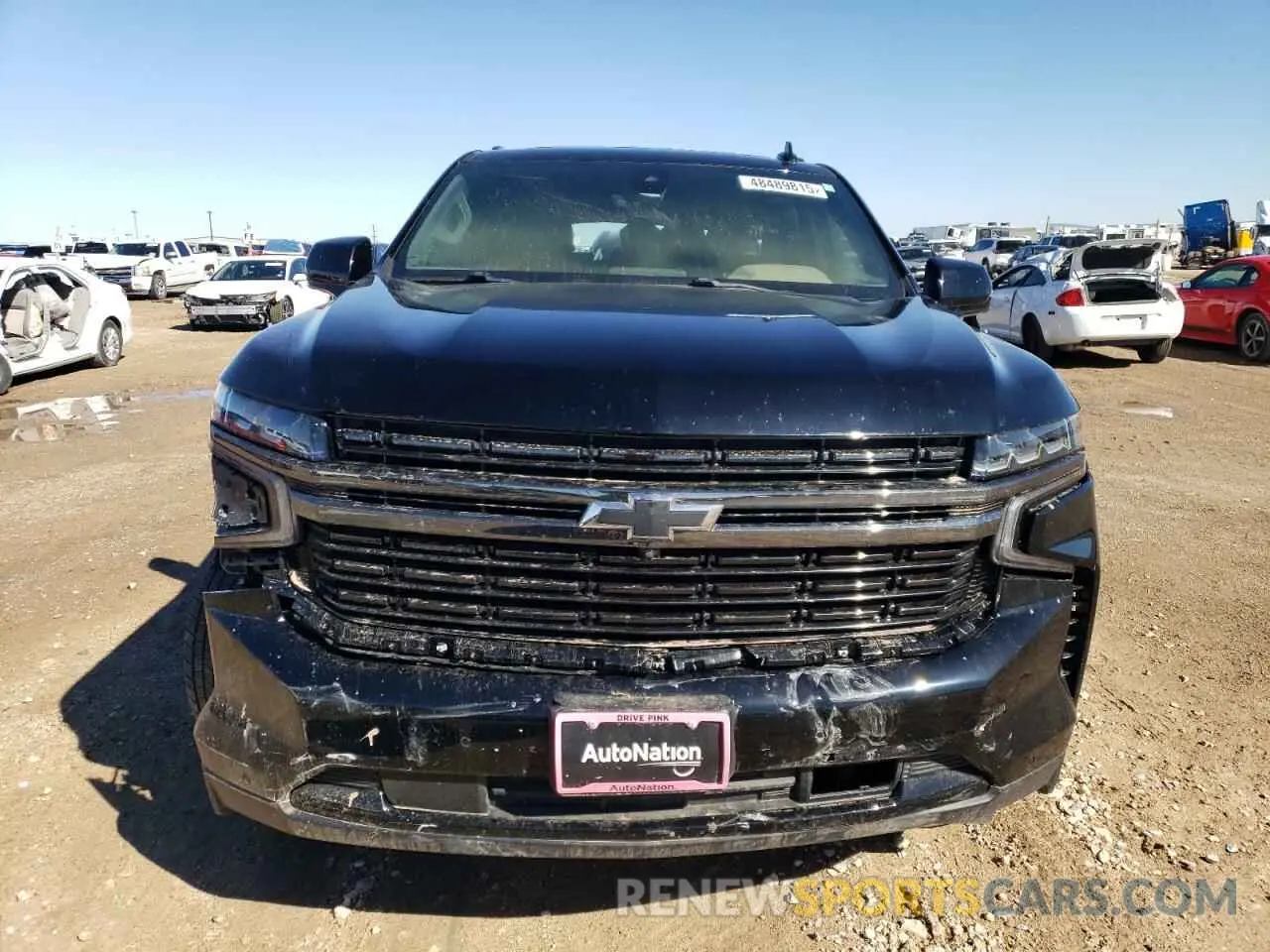 5 Фотография поврежденного автомобиля 1GNSCEKD0MR320232 CHEVROLET SUBURBAN 2021