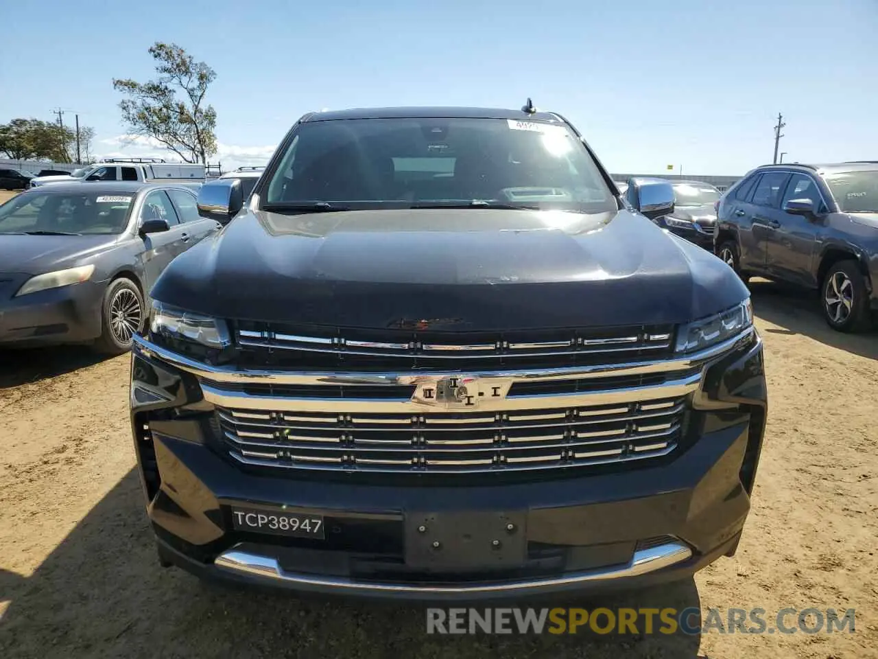 5 Фотография поврежденного автомобиля 1GNSCFKD4MR280839 CHEVROLET SUBURBAN 2021