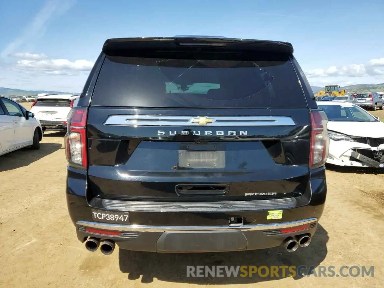 6 Фотография поврежденного автомобиля 1GNSCFKD4MR280839 CHEVROLET SUBURBAN 2021