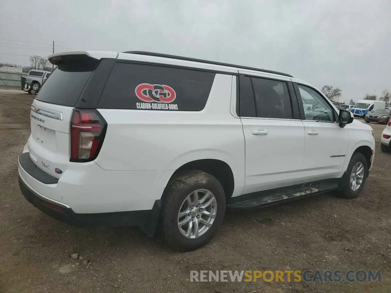 3 Photograph of a damaged car 1GNSKAED8MR304013 CHEVROLET SUBURBAN 2021